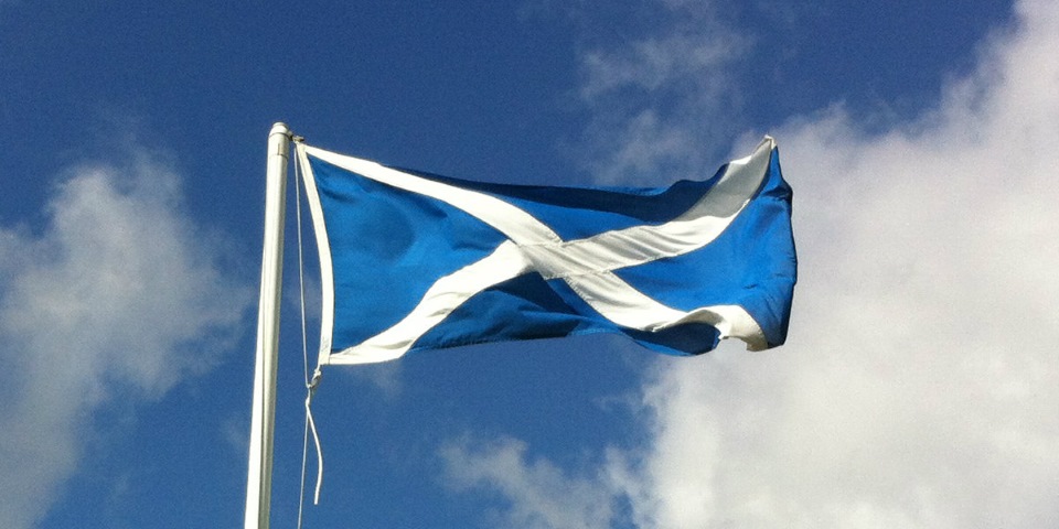 Saltire flag 